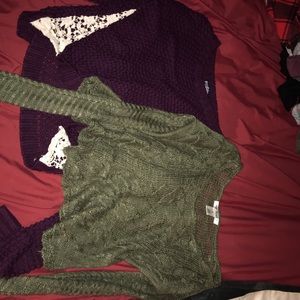 Sweater Bundle 💚💜